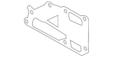 Garnitura Pompa Apa Renault Fluence Megane, Nissan Versa 2012-2019, 110621KT0A,  piesa originala OE