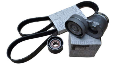 Kit Transmisie MITSUBISHI CARISMA, SPACE STAR; NISSAN INTERSTAR, PRIMASTAR; OPEL MOVANO, VIVARO A; RENAULT AVANTIME, LAGUNA II, MASTER II, TRAFIC II, VEL SATIS motorizari 1.8/1.9D/2.0, curea 6PK1795+ 2 role, 117200713R,  piesa originala OE