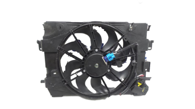 Electroventilator (Elice +Motoras) DACIA DOKKER 2012-, Duster 2012-2018; LODGY, Sandero 2012-2018; Reanult Captur; Clio 4 2012-; motorizari 0.9 tce; 1.2; 1.2 TCE; 1.5dci; 1.6; 1.6 T, GMV radiator; 385mm, 2 pini, 214816703R,  piesa originala OE