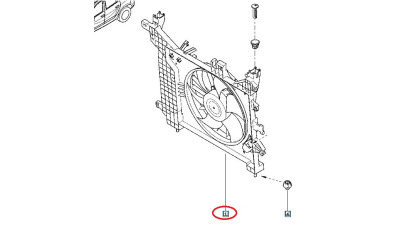 Grup Motoventilator Dacia Dokker, Lodgy 2012-2018 motor 1,5 dci, 214818665R,  piesa originala OE