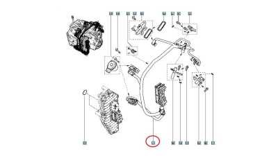 Cablaj Cutie Viteze Automata Renault Megane 3 2008-2016, Clio IV; 349737438R piesa originala OEM