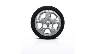 Janta Aliaj 15 inch Dacia Sandero II 2012-; Logan 2 2012-; Lodgy, Dokker 2012-, gri medium, 6J15 H2, 4 gauri prezoane, 1 buc. 403006822R,  piesa originala OE