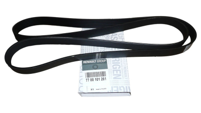 Curea Transmisie 6pk1750 VOLVO S40 I, S90, V40, V90; ALFA ROMEO 159, BRERA, GIULIETTA, SPIDER; CITROEN BERLINGO, C5 I, EVASION, JUMPY, XANTIA, XSARA; FIAT ULYSSE; FORD FIESTA, FIESTA IV motorizari 1.0-2.9, 7700101261,  piesa originala OE