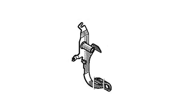 Pedala Ambreiaj Renault Laguna 1 1998-2001, 7700423807,  piesa originala OE