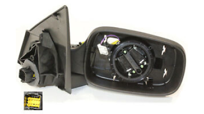 Oglinda exterioara Renault Megane 2 Coupe Cabriolet 2002-02.2007 partea Dreapta, fara capac, 7701068383,  piesa originala OE