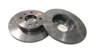 Set Disc De Frana Fata 238mm plin DACIA LOGAN 2004- jante pe 14 inch, NOVA, SANDERO; RENAULT R11, R18, R19, R21, R9, CLIO I, Megane 1, Twingo, Rapid, Symbol,, 7701204282,  piesa originala OE