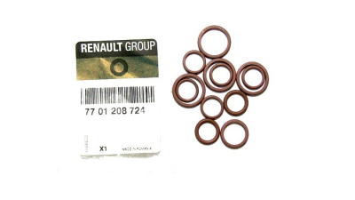 Set Garnituri Instalatie AC Renault Megane II 2002-2008 motorizare 1.5 dci/1.9 dci// 2.0 dci, 1.4 16V/1.6 16V, 7701208724,  piesa originala OE