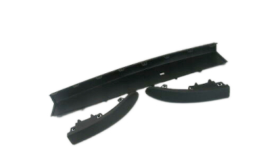 Set Bandouri Bara Spate Negre Model Fara Senzori Parcare Renault Clio III 2005-2014, 7701209982,  piesa originala OE