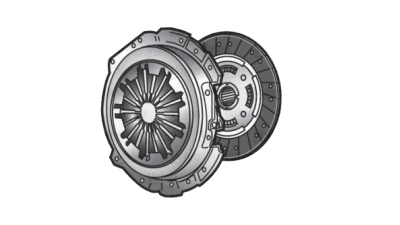 Set Ambreiaj Fara Rulment 215 mm Renault Kangoo 2002-12.2007 motor 1.6 16V (contine Placa presiune Si Disc ), 7701475386,  piesa originala OE