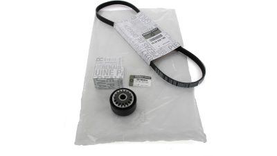Kit Accesorii Fara Servo-Cu Ac - motor 1.6 16V DACIA LOGAN 2006-, LOGAN II 2012-, LOGAN MCV II, SANDERO 2008-, SANDERO II; NISSAN KUBISTAR; RENAULT CLIO II, KANGOO, THALIA I 1.2/1.2LPG 05.96-, curea 4pk926 + rola, 7701477537,  piesa originala OE