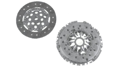 Kit Ambreiaj 216mm Placa Si Disc - RENAULT LAGUNA II 03.2001-12.2007 motor 1.9Dci (fara rulment), 7701478232,  piesa originala OE