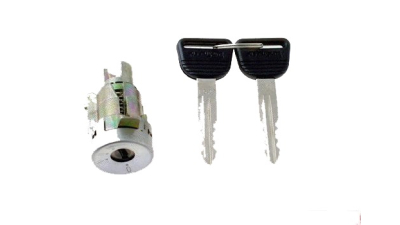 Set Butuci usa si Contact Pornire Cu Chei 2 Butoane Dacia Logan 2012-2018, 806019591RM,  piesa originala OE