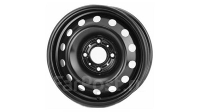 Janta Tabla 16 inch Renault Megane 2 2002-2008, 4 gauri prezoane, 6.5Jx16 H2F ET49 LK4x100, 1 buc. 8200026032,  piesa originala OE