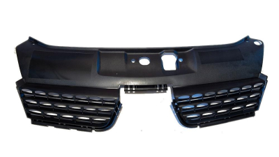 Grila calandru Masca Fata Renault Clio II 2001-2012, Thalia/Symbol 06.2002-09.2006, 8200083138,  piesa originala OE