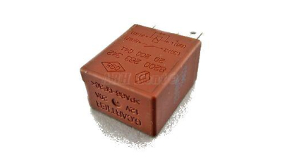 Releu 12v 20A far ceata Dacia Logan 2004-2012, Sandero 2008-2012 Reanult, 8200263342,  piesa originala OE
