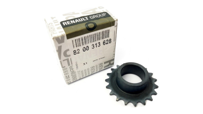 Pinion Antrenare Pompa Ulei Dacia Duster, LOgan 2005-2018, Lodgy, Sandero 2008-2018, Renault Kangoo II, Megane II, Clio motor 1.5 dci, 8200313628,  piesa originala OE