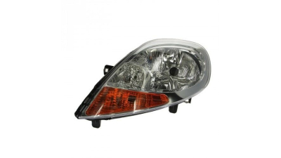 Far Stanga NISSAN Primastar 01.2007-2010; OPEL VIVARO 01.2007-10.2014; RENAULT TRAFIC 01.2007-09.2014 - reflector argintiu - Semnal Galben, electric, tip bec H4,, 8200701352,  piesa originala OE