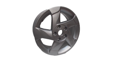 Janta aliaj gri deschis 16 inch Dacia Duster 2010-2018 marcaj 6xJ16, latime 6,5 inch, cu 5 gauri, 1 buc. 8200810243,  piesa originala OE