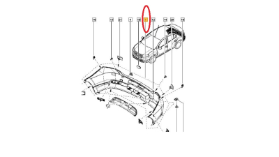Bara Spate Dacia Logan Berlina/Sedan 2012-2018