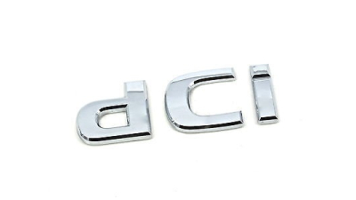 Monograma Dci Dacia Duster 2010-, logo cromat spate dreapta, 908890569R,  piesa originala OE