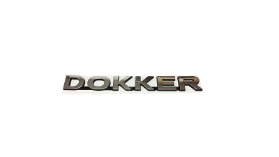 Monograma Spate Dokker pentru Dacia Dokker 2012-, logo emblema, 908894532R,  piesa originala OE