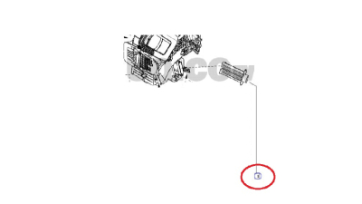 Conducta Legatura Dacia Duster 2010-2018, tubulatura ventilatie interior, 925916027R,  piesa originala OE