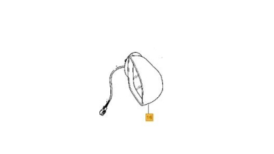 Oglinda exterioara Dacia Duster 11.2013-, partea Dreapta, reglare electrica, 963018796R,  piesa originala OE