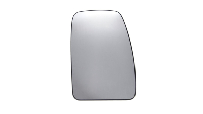 Geam oglinda exterioara NISSAN NV400; OPEL MOVANO; RENAULT MASTER 02.10- partea Dreapta, cu incalzire parte superioara, crom convexa, 963655132R,  piesa originala OE