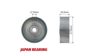 Rola curea transmisie Jeep 2.8crdi Wrangler 2007-, Liberty 2008-2013, Dodge Nitro 2.8crdi 2007-2012, NTY RNK-CH-013