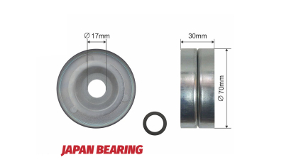 Rola curea transmisie Honda Accord 2002-2012, Civic 2006-2015, Cr-V 2007-, Fr-V 2004-2009, NTY RNK-HD-009