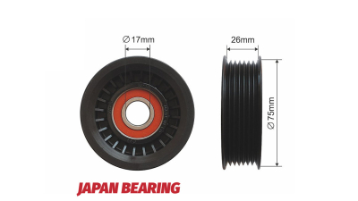 Rola curea transmisie Honda Accord 2008-2012, Civic 2006-2012, Cr-V 2007-, Stream 2006-2014, NTY RNK-HD-010