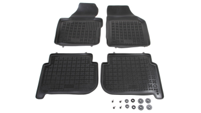 Set covorase auto din cauciuc VW Touran 2003-2015 , presuri tip tavita marca Rezaw Plast