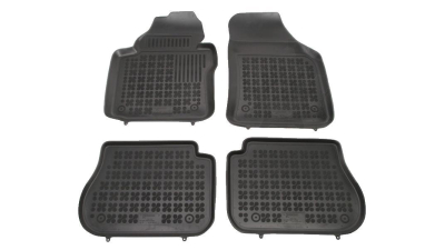 Set covorase auto din cauciuc VW Caddy III/Life (2K) 2004-06.2015, 5 locuri , presuri tip tavita marca Rezaw Plast