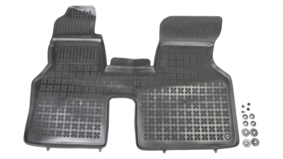 Set covorase auto din cauciuc VW Transporter T4 / Caravelle , 1990-2003 , presuri tip tavita marca Rezaw Plast