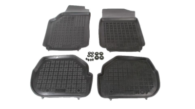 Set covorase auto din cauciuc Audi A6 / A6 Avant 1994-1997 , presuri tip tavita marca Rezaw Plast