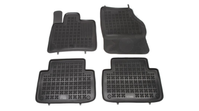 Set covorase auto din cauciuc Audi Q7 (4L) 10.2005-07.2015 , presuri tip tavita marca Rezaw Plast