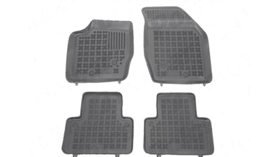 Set covorase auto din cauciuc Volvo XC90 din 2002-2015 , presuri tip tavita marca Rezaw Plast