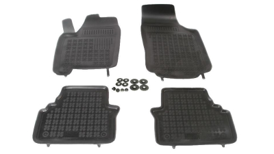 Set covorase auto din cauciuc Opel Meriva A 2003-2010 , presuri tip tavita marca Rezaw Plast