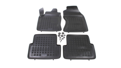 Set covorase auto din cauciuc Ford Focus 1, 1998-2005 , presuri tip tavita marca Rezaw Plast