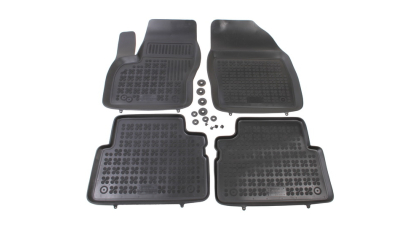 Set covorase auto din cauciuc Ford Focus C-Max (C214) 10.2003-06.2007; C-Max (C214) 2007-2010; C-Max 11.2010-.12.2014;  presuri tip tavita marca Rezaw Plast