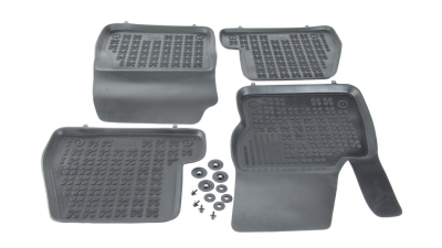 Set covorase auto din cauciuc Ford Focus 3, 12.2010-11.2014 , presuri tip tavita marca Rezaw Plast