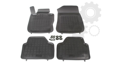 Set covorase auto din cauciuc BMW X1 (E84) 09.2009-08.2015 , presuri tip tavita din elastomer, marca Rezaw Plast