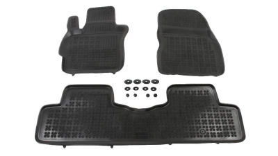 Set covorase auto din cauciuc Mazda 5 dupa 2004 , presuri tip tavita marca Rezaw Plast