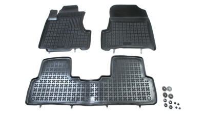 Set covorase auto din cauciuc Honda CRV 09.2006-12.2012 , presuri tip tavita marca Rezaw Plast