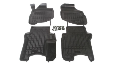 Set covorase auto din cauciuc Honda Jazz 2 (GD), 2002-2008 , presuri tip tavita marca Rezaw Plast 200910