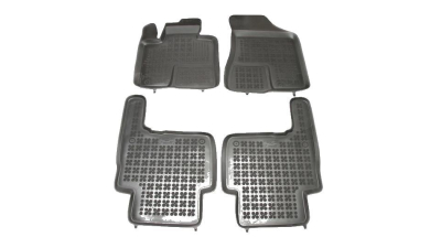 Set covorase auto din cauciuc Kia Sorento 2, inainte de facelift 09/2009-2012 , presuri tip tavita marca Rezaw Plast