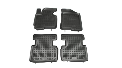 Set covorase auto din cauciuc Kia Sportage (SL), 2010-2015, presuri tip tavita marca Rezaw Plast