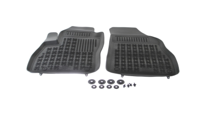 Set covorase auto din cauciuc Citroen Nemo dupa 2007 - fata (2 szt.) , presuri tip tavita marca Rezaw Plast