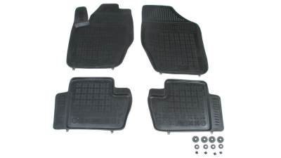 Set covorase auto din cauciuc Citroen DS4 Hatchback 5-usi, dupa 2011 , presuri tip tavita marca Rezaw Plast