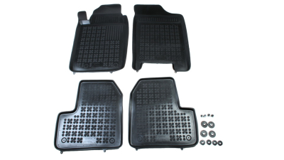 Set covorase auto din cauciuc Peugeot 206/SW 1998-2009/ 206+ dupa 2009 , presuri tip tavita marca Rezaw Plast
